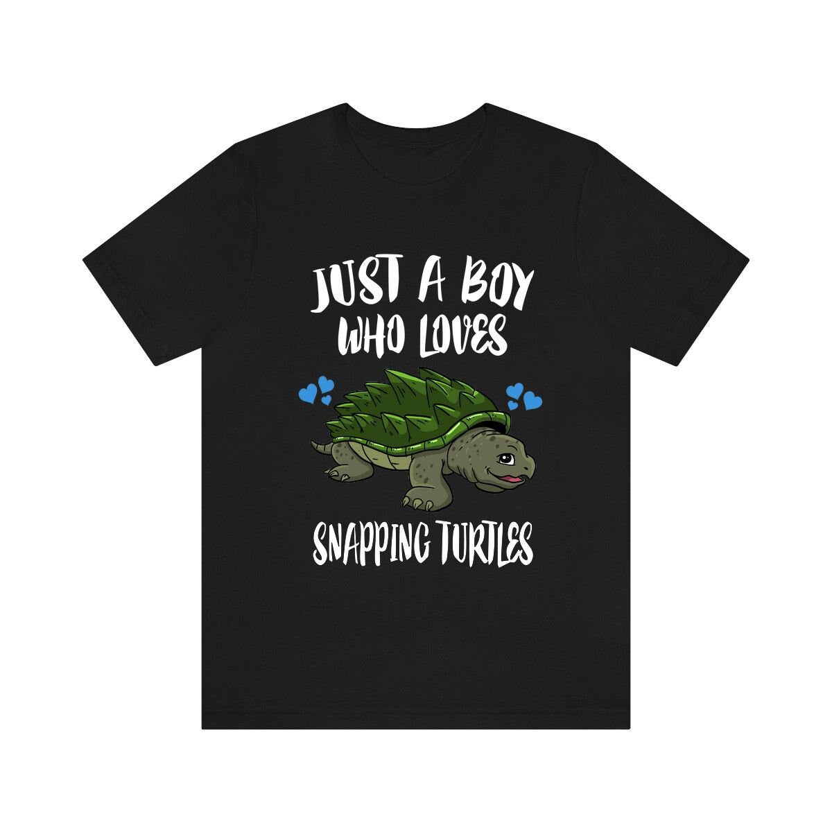 Just A Boy Who Loves Snapping Turtles Shirt - snapping turtle print design