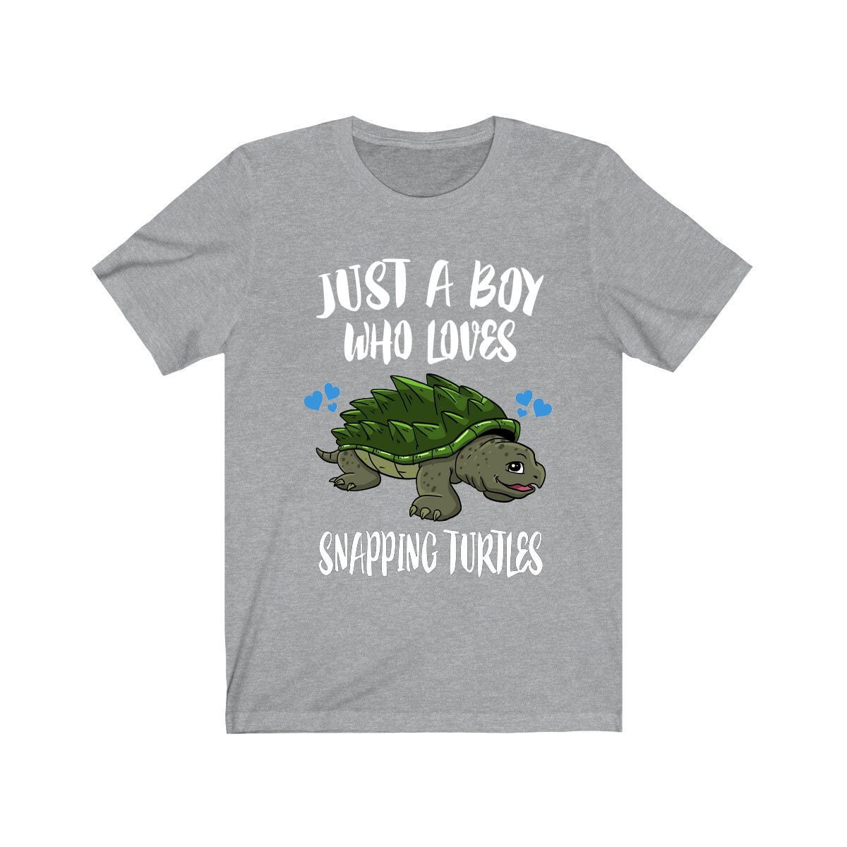 Just A Boy Who Loves Snapping Turtles Ok Shirt, Turtle Lover Shirt, Turtle Shirt, Turtle Lover Gift, Animal Shirt Image 1