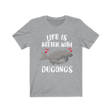 Life Is Better With Dugongs Shirt, Dugong Lover Shirt, Dugong Gift, Animals Adult Toddler Infant Kids Gift T-Shirt Image 3