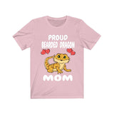 Proud Bearded Dragon Mom Shirt, Bearded Dragon Owner Shirt, Women Bearded Dragon Shirt, Bearded Dragon Lizard Girl Gift Shirt Image 4