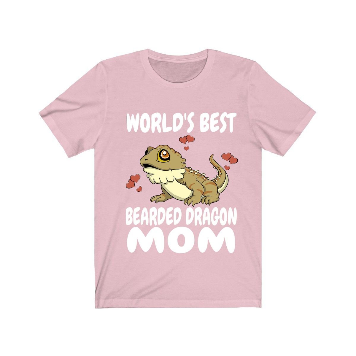 World's Best Bearded Dragon Mom Shirt, Bearded Dragon Owner Shirt, Women Bearded Dragon Shirt, Bearded Dragon Lizard Girl Gift Shirt Image 4