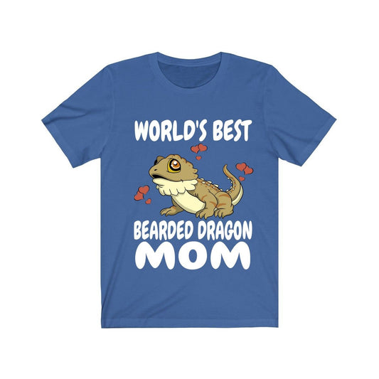 World's Best Bearded Dragon Mom Shirt, Bearded Dragon Owner Shirt, Women Bearded Dragon Shirt, Bearded Dragon Lizard Girl Gift Shirt Image 2