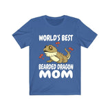 World's Best Bearded Dragon Mom Shirt, Bearded Dragon Owner Shirt, Women Bearded Dragon Shirt, Bearded Dragon Lizard Girl Gift Shirt Image 2