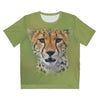 Cheetah Running T-Shirt - running cheetah print design
