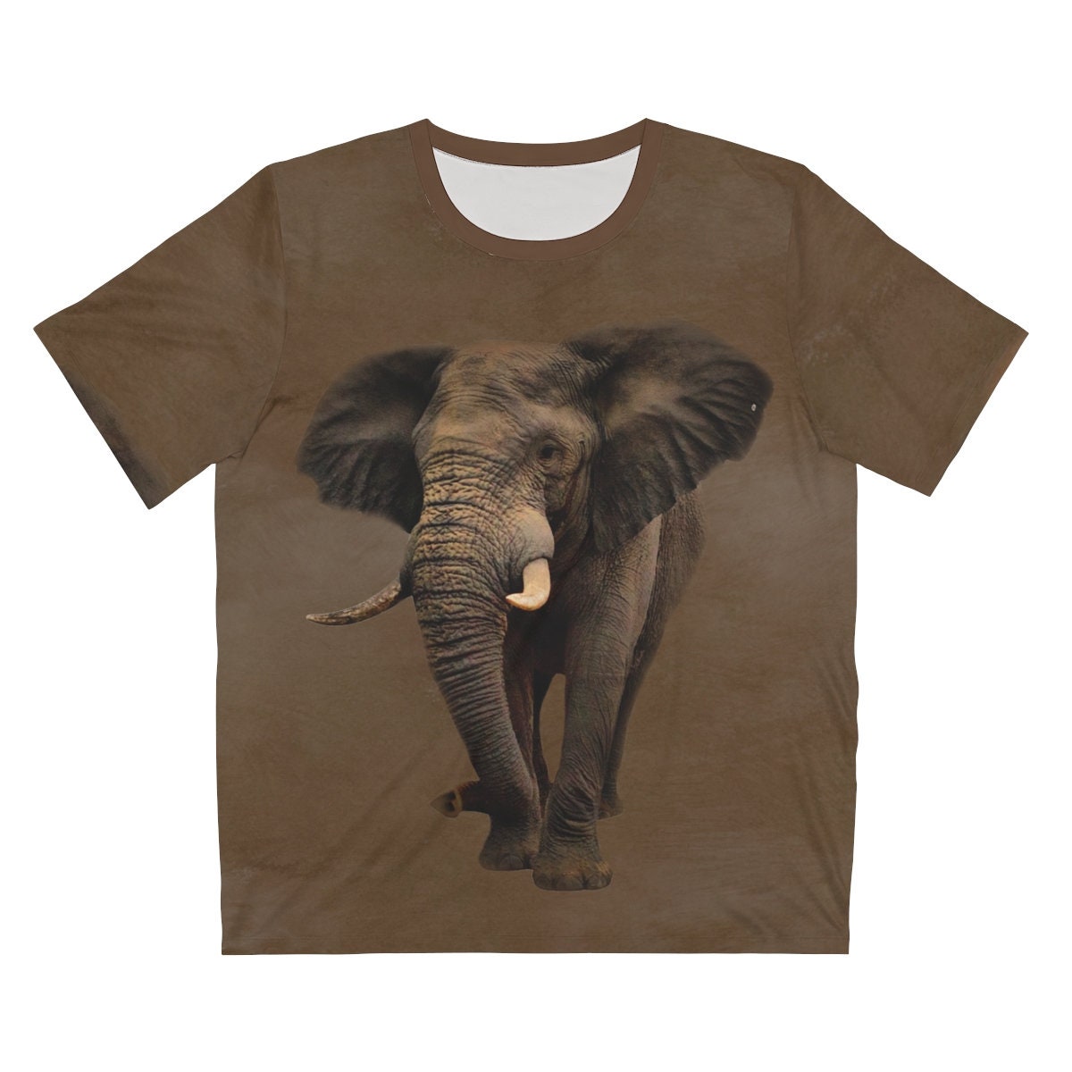 Majestic Elephant T-Shirt, African Elephant Shirt, Elephant Lover Shirt, Elephant Gift, Boy Girl Elephant Shirt, Animal Adult Kids T-Shirt Image 1