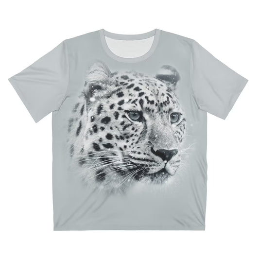 Snow Leopard T-Shirt - snow leopard print design