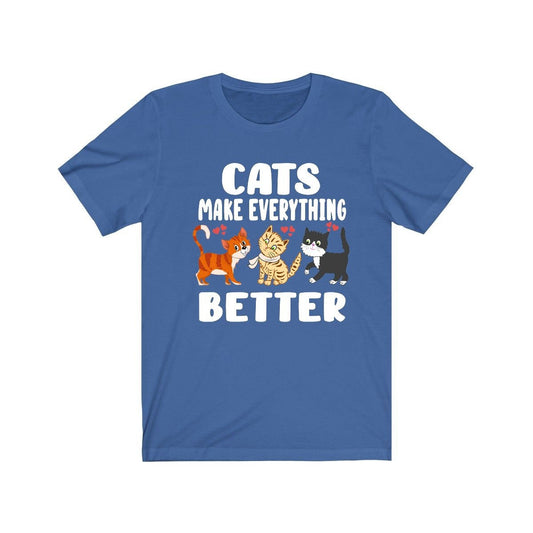 Cats Make Everything Better Shirt - cat print design