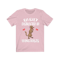Easily Distracted By Mongooses Shirt - mongoose print design