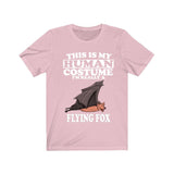 This Is My Human Costume I'm Really A Flying Foxe Bats Shirt, Bat Lover Shirt, Bat Shirt, Flying Fox Bat Gift, Animal Adult Kids T-Shirt Image 4