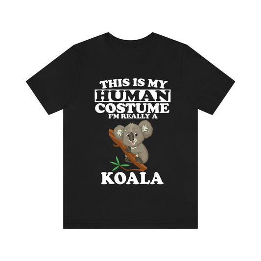 This Is My Human Costume I'm Really A Koala Shirt, Koala Lover Shirt, Koala Boy Girl Shirt, Koala Funny Gift, Animal Shirt Image 1