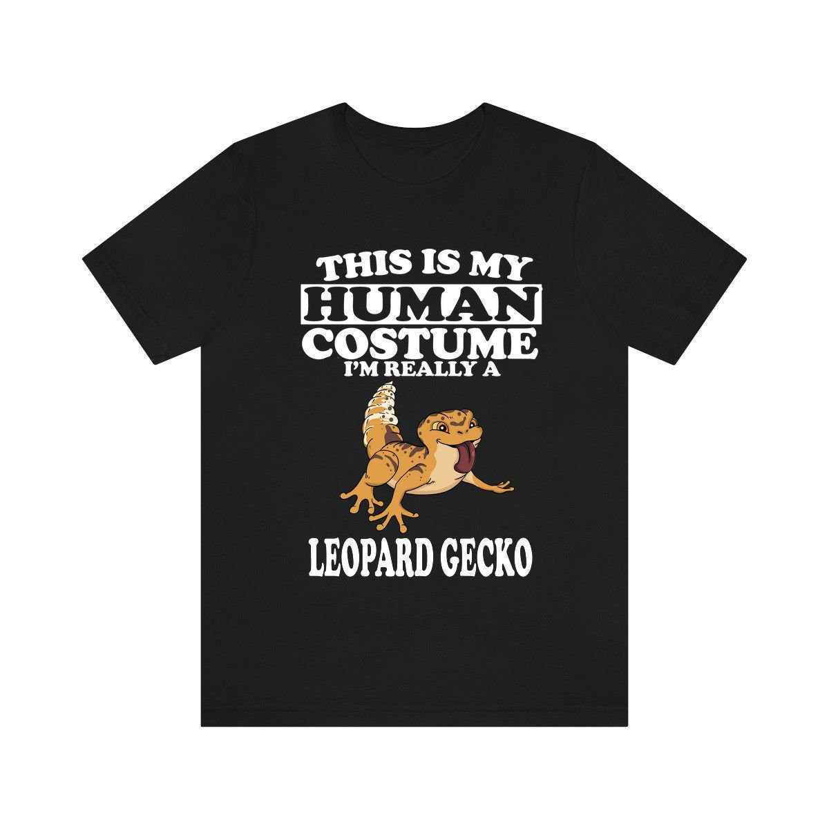 This Is My Human Costume Leopard Gecko Shirt, Lizard Lover Shirt, Leopard Gecko Shirt, Lizard Owner Shirt, Lizard Lover Gift, Lizard Shirt Image 1