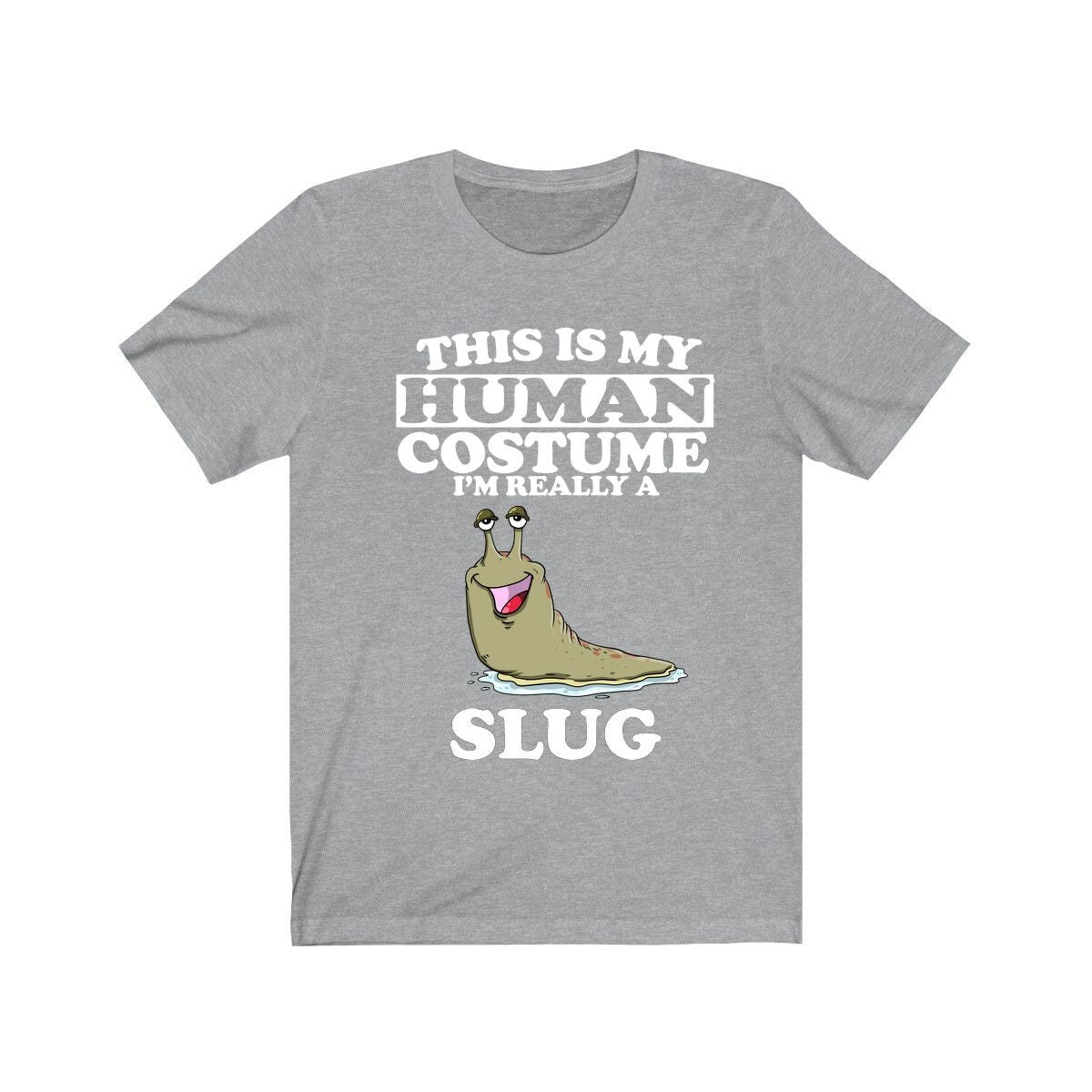 This Is My Human Costume I'm Really A Slug Shirt, Slug Lover Shirt, Snail Gift, Animal Lover Adult Toddler Infant Kids Gift T-Shirt Image 3