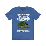 This Is My Human Costume I'm Really A Snapping Turtle Shirt, Turtle Lover Shirt, Turtle Shirt, Turtle Lover Gift, Animal Shirt Image 3