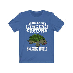 Snapping Turtle Human Costume Shirt - snapping turtle print design