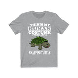 This Is My Human Costume I'm Really A Snapping Turtle Shirt, Turtle Lover Shirt, Turtle Shirt, Turtle Lover Gift, Animal Shirt Image 1