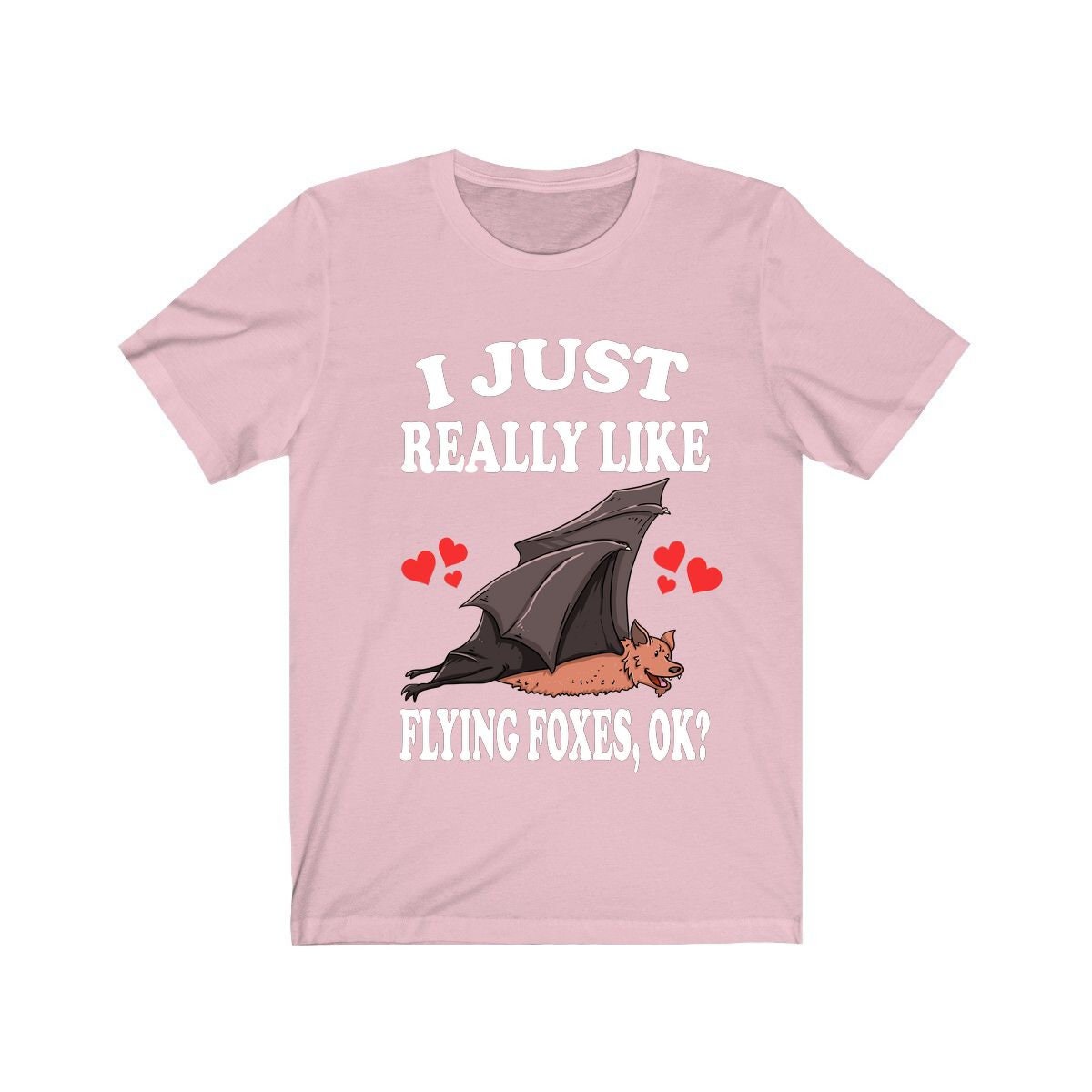 I Just Really Like Flying Foxes Ok Bats Shirt, Bat Lover Shirt, Bat Shirt, Flying Fox Bat Gift, Animal Adult Kids T-Shirt Image 4