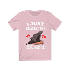 I Just Really Like Flying Foxes OK Bats Shirt - flying fox bat print design