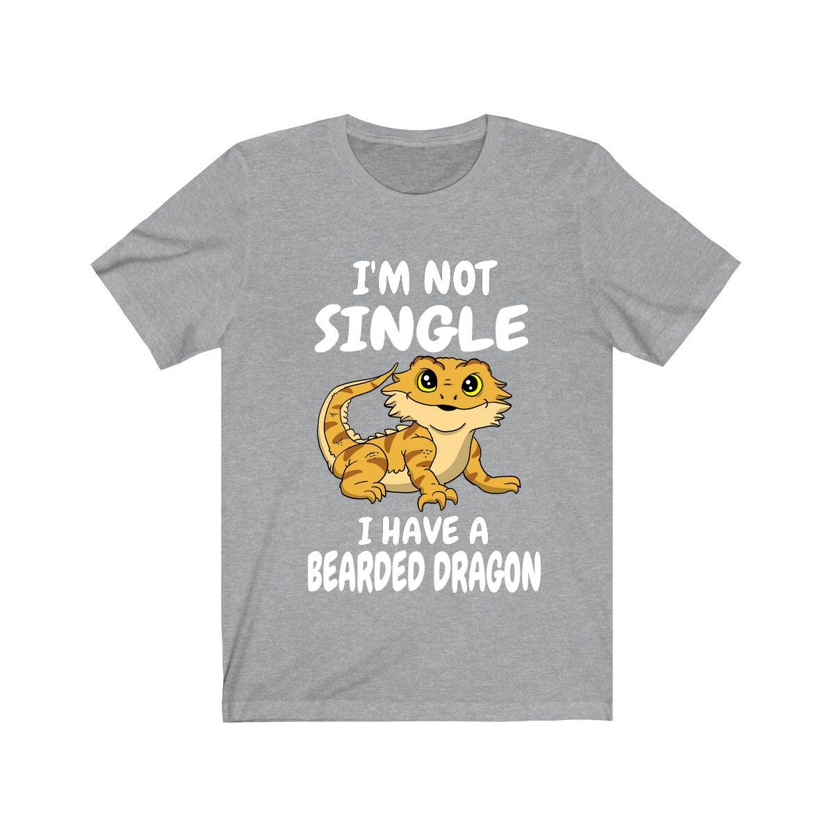 I'm Not Single I Have A Bearded Dragon Shirt, Bearded Dragon Owner Shirt, Bearded Dragon Shirt, Bearded Dragon Lover Gift, Boy Girl Shirt Image 3