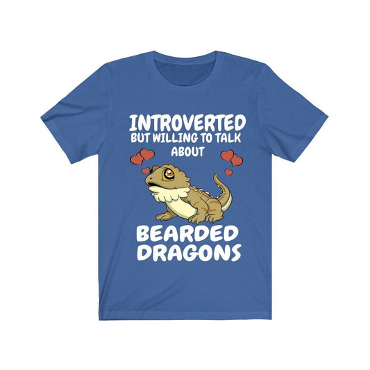 Introverted But Willing To Talk About Bearded Dragons Shirt, Bearded Dragon Owner Shirt, Bearded Dragon Shirt, Lizard Shirt, Boy Girl Shirt Image 2