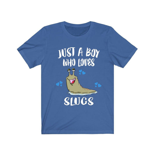 Just A Boy Who Loves Slugs Shirt - slug print design