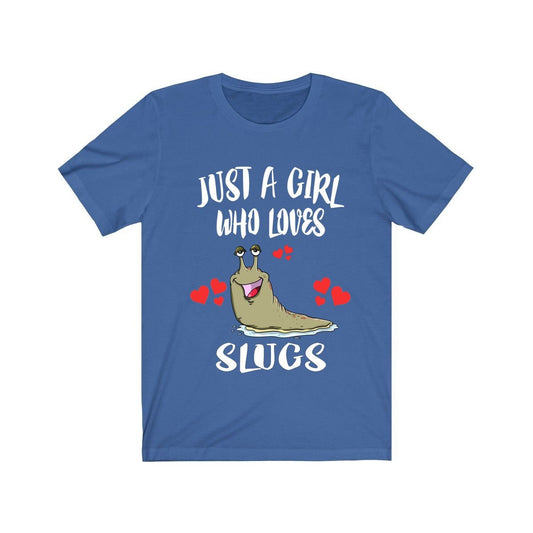 Just A Girl Who Loves Slugs Shirt - slug print design