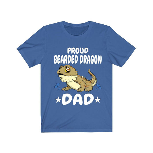 Proud Bearded Dragon Dad Shirt - Bearded Dragon print design