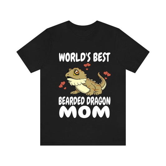 Dedicated Bearded Dragon Mom Shirt - bearded dragon print design