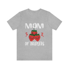 Mom Of Triplets Strawberry Shirt - triplets mom print design