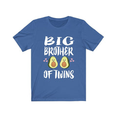 Big Brother Of Twins Avocado Shirt - big brother of twins avocado print design