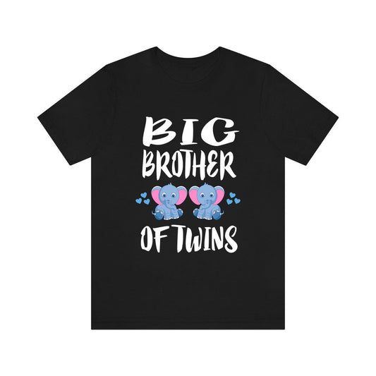 Big Brother Of Twins Elephants Shirt - big brother of twins elephant print design