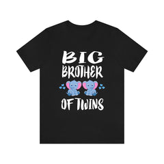 Big Brother Of Twins Elephants Shirt - big brother of twins elephant print design