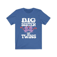 Big Sister Of Twins Octopus Shirt - big sister of twins print design