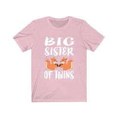 Big Sister Of Twins Squirrels Shirt - big sister of twins squirrel print design