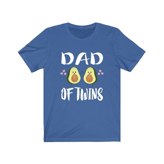 Dad Of Twins Avocado T-Shirt - avocado dad of twins print design