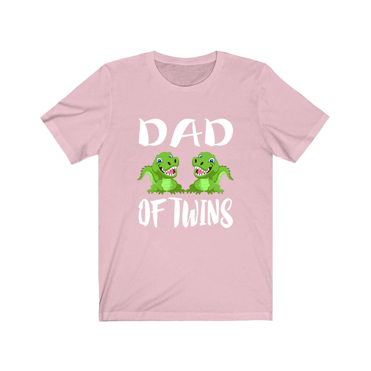 Dad Of Twins Crocodiles Shirt, Dad Of Twins Gift, Dad Of Twins Announcement Shirt, Father Of Twins Gift T-Shirt Image 4