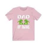 Dad Of Twins Crocodiles Shirt, Dad Of Twins Gift, Dad Of Twins Announcement Shirt, Father Of Twins Gift T-Shirt Image 4