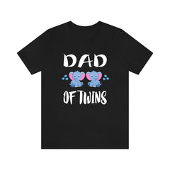 Dad Of Twins Elephants Shirt - twin dad elephant print design
