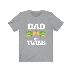 Dad Of Twins Turtles Shirt - dad of twins turtle print design