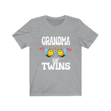 Grandma Of Twins Bees Shirt, Grandma Of Twins Gift, Grandma Of Twins Announcement Grandmother Gift T-Shirt Image 3