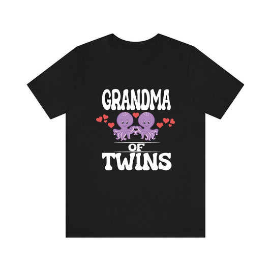 Grandma Of Twins Octopus Shirt - grandma of twins octopus print design
