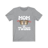 Mom Of Twins Shirt, Mom Of Twins Squirrels Gift, Mom Of Twins Announcement, Mom Of Twins Pregnancy Mother Gift T-Shirt Image 1