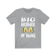 Big Brother Of Twins Avocado Shirt - big brother of twins avocado print design