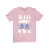 Big Brother Of Twins Elephants Shirt, Big Brother Of Twins Gift, Brother Of Twins Announcement T-Shirt Image 4