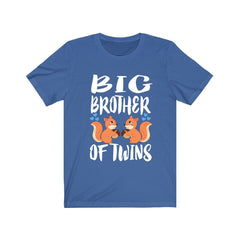 Big Brother Of Twins Squirrels Shirt - big brother of twins design