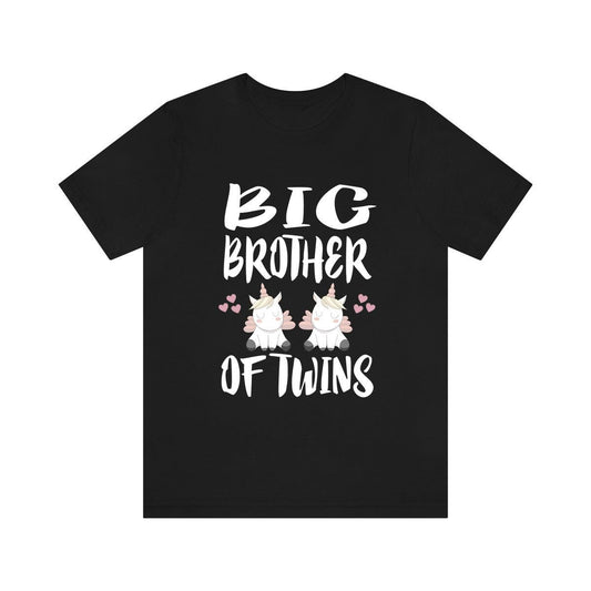 Big Brother Of Twins Unicorns Shirt - big brother of twins unicorn design