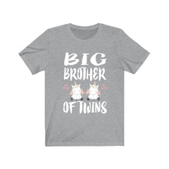 Big Brother Of Twins Unicorns Shirt - big brother of twins unicorn design