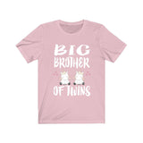 Big Brother Of Twins Unicorns Shirt, Big Brother Of Twins Gift, Brother Of Twins Announcement T-Shirt Image 4