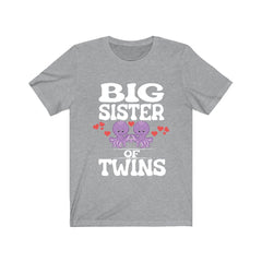 Big Sister Of Twins Octopus Shirt - big sister of twins print design
