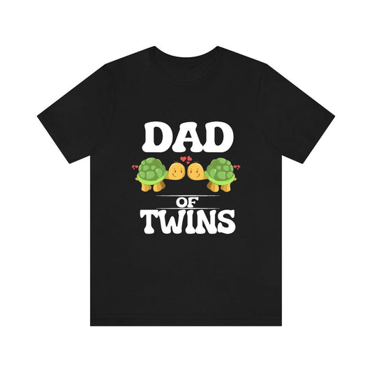 Dad Of Twins Turtles Shirt - dad of twins turtle print design