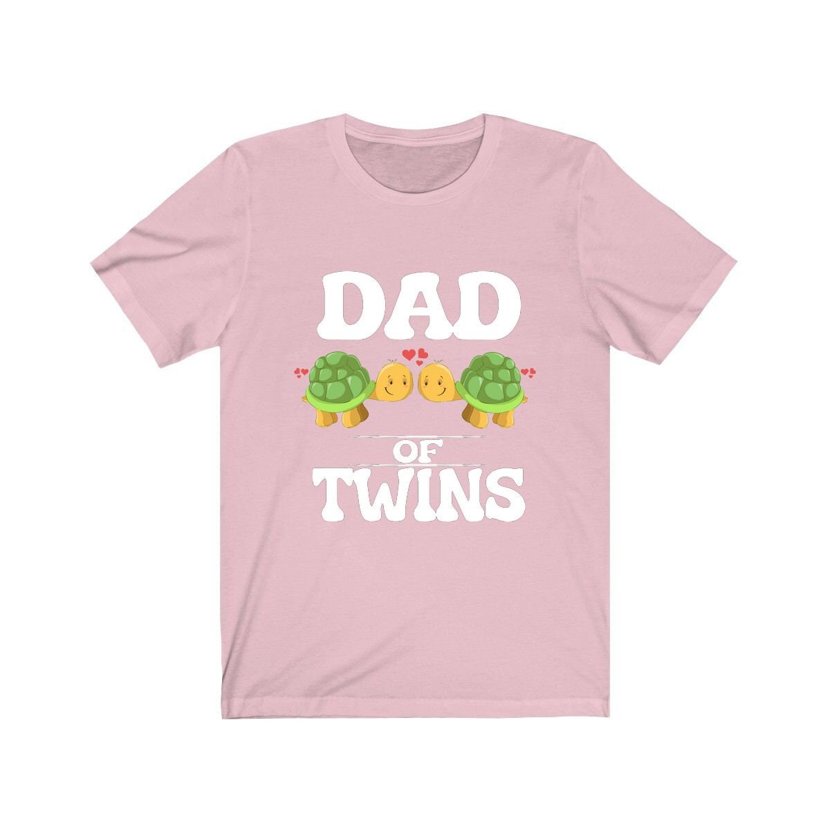 Dad Of Twins Turtles Shirt, Dad Of Twins Gift, Dad Of Twins Announcement Shirt, Father Of Twins Gift T-Shirt Image 4